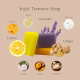 Organic to Green Kojic Turmeric Soap, view 2