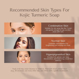 Organic to Green Kojic Turmeric Soap, view 4