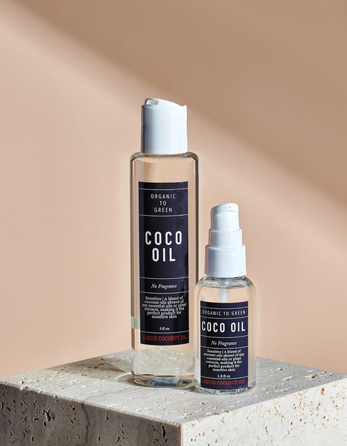 Organic to Green Liquid Coconut Oil - Non-Fragranced Coco Oil