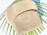 Organic to Green Luxury Vegan Leather Cosmetic Toiletry Travel Bag, view 3