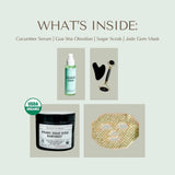 Organic to Green Men's Deluxe Skincare Gift Set, view 2
