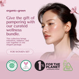 Organic to Green Rose Quartz Spa Gift Set, view 3