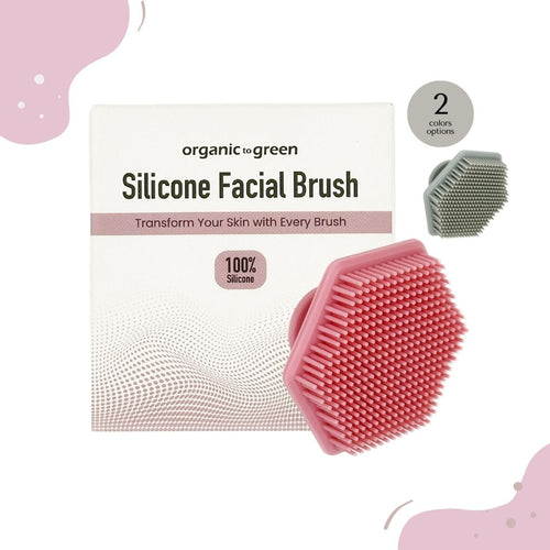 Organic to Green Silicone Facial Brush