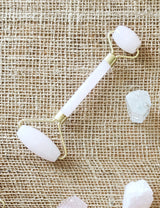 Organic to Green Rose Quartz Roller, view 3