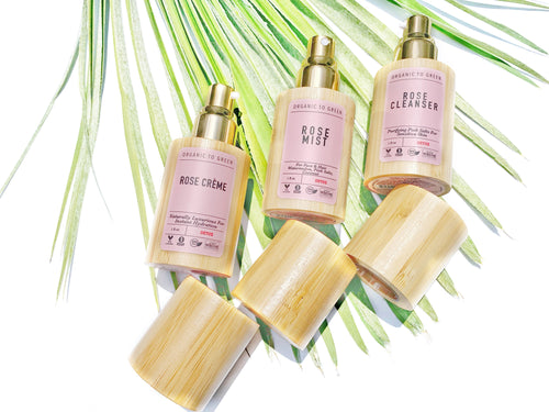 Organic to Green Rose Skincare Ritual Set