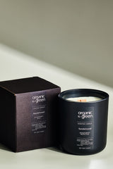 Organic to Green PROTECTION - Sandalwood Aromatherapy with Black Tourmaline CANDLE, view 2