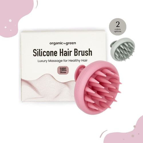 Organic to Green Silicone Hair Brush