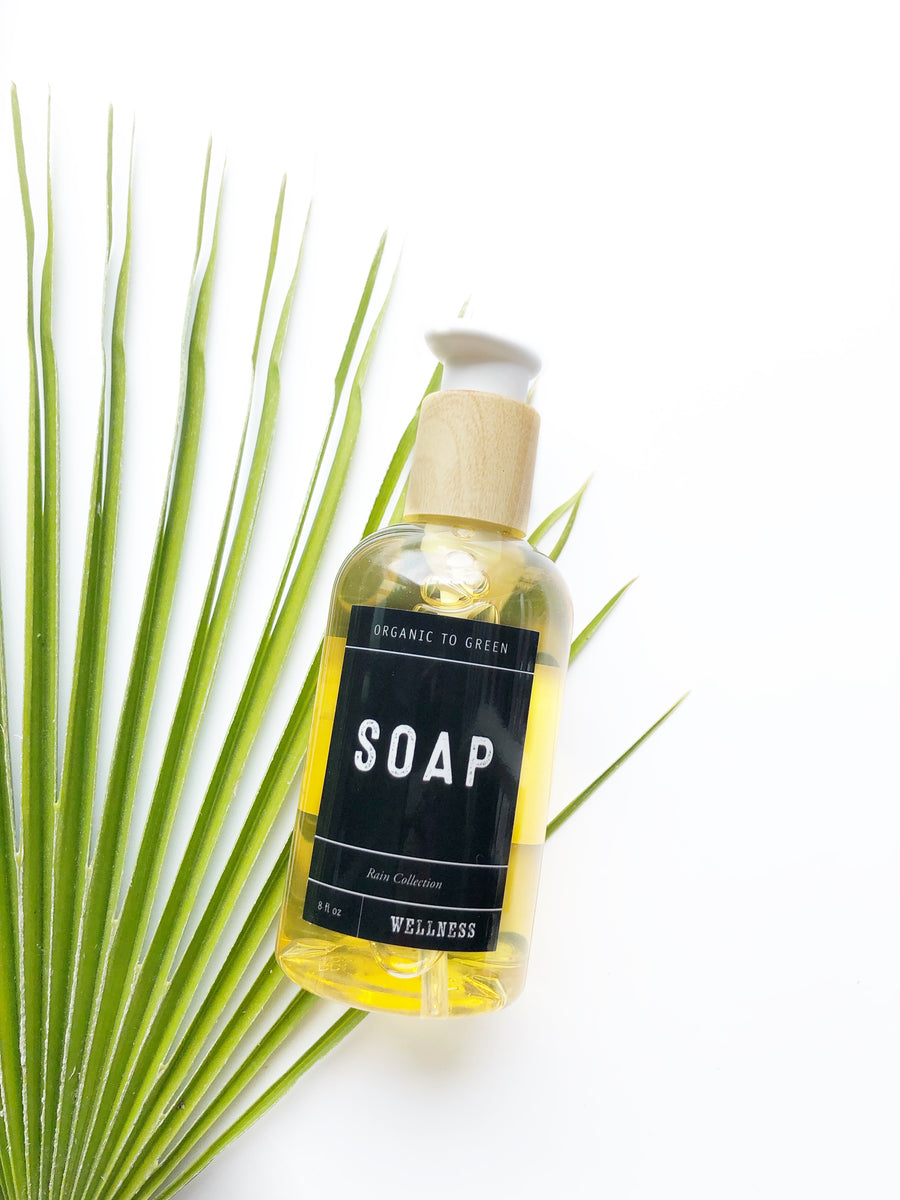 Organic to Green Soap - Rain Wellness Collection