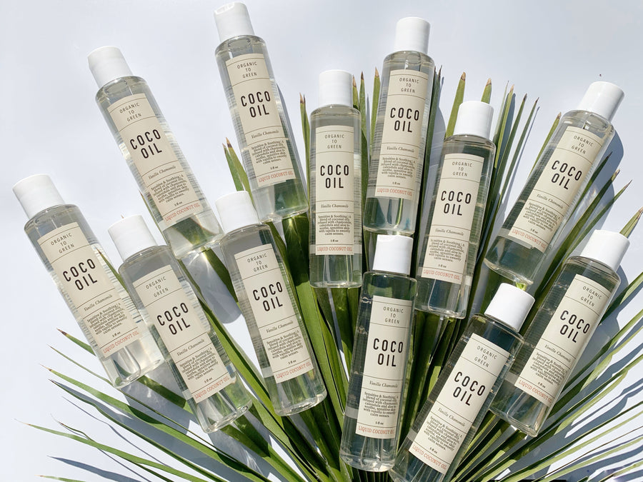 Organic to Green Vanilla Chamomile Coco Oil - Wholesale Case Of 12