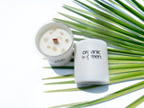 Organic to Green White Moonstone - Vanilla & Coconut CANDLE, view 3