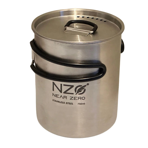 Outdoor Element 750ml Stainless Steel Pot by Near Zero