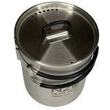 Outdoor Element 750ml Stainless Steel Pot by Near Zero, view 2