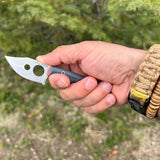 Outdoor Element Contour Feather Adventure Survival Knife, view 6