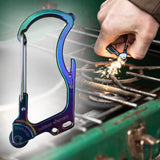 Outdoor Element Firebiner: Fire-starting Multitool Carabiner, view 4