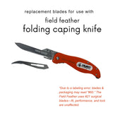 Outdoor Element Hunting Surgical Blade Replacements 10pk - for Field Feather, view 2