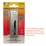 Outdoor Element Hunting Surgical Blade Replacements 10pk - for Field Feather, view 3