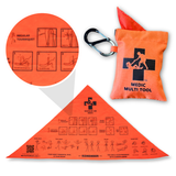 Outdoor Element Medic Multi-Tool with Quick Draw Case | First Aid Triangular Bandage, view 2