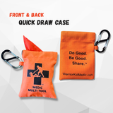 Outdoor Element Medic Multi-Tool with Quick Draw Case | First Aid Triangular Bandage, view 4