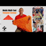Outdoor Element Medic Multi-Tool with Quick Draw Case | First Aid Triangular Bandage, view 5
