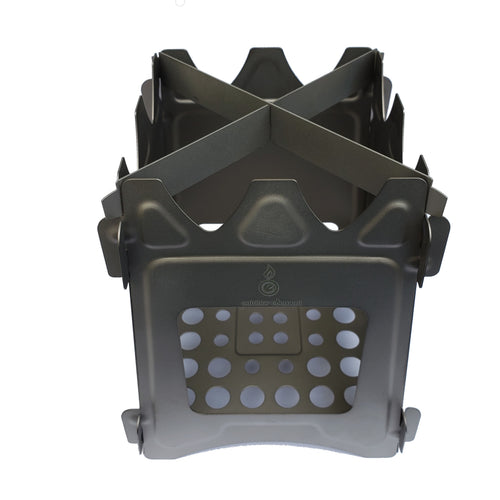 Outdoor Element Titanium Windproof Collapsible Stove