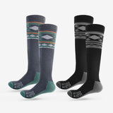 OutdoorMaster 4-Pack Merino Wool Ski Socks, view 2
