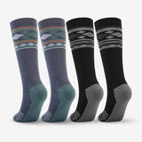 OutdoorMaster 4-Pack Merino Wool Ski Socks, view 3