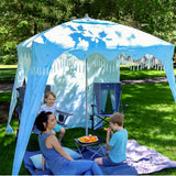 OutdoorMaster Beach Cabana with Fringe, view 6