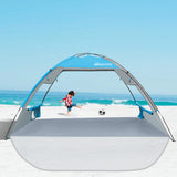 OutdoorMaster Beach Tent for 3 Person with 2 Doors, view 4