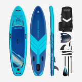 OutdoorMaster Bundle Sale-10'6" iSUP Board + SHARK II Pump, view 5