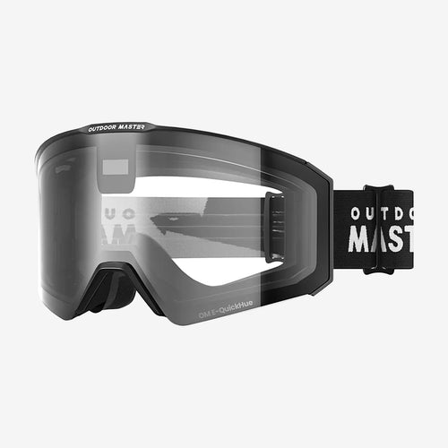 OutdoorMaster FALCON E-QuickHue Smart Photochromic Ski Goggles