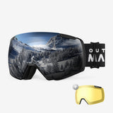 OutdoorMaster HERON Ski Goggles+Yellow Lens, view 6