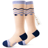 OutdoorMaster Cotton Kids Ski Socks, view 2
