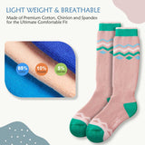 OutdoorMaster Cotton Kids Ski Socks, view 5