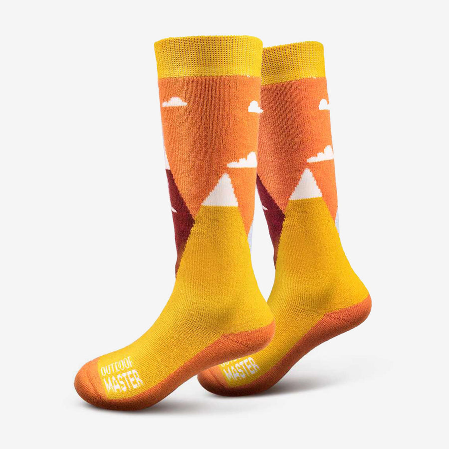 OutdoorMaster Kids Merino Wool Ski Socks