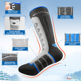 OutdoorMaster Kids Merino Wool Snow Socks, view 4