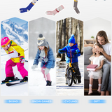 OutdoorMaster Kids Ultra-soft Cotton Ski Socks 2/3 Pairs, view 3