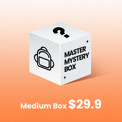 OutdoorMaster Master Mystery Box - Medium Box (3-4 Items Inside)