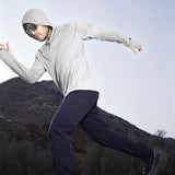 OutdoorMaster Men’s Merino Wool Hoodie Base Layer, view 5