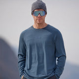 OutdoorMaster Men’s Merino Wool Long Sleeve Base Layer, view 2