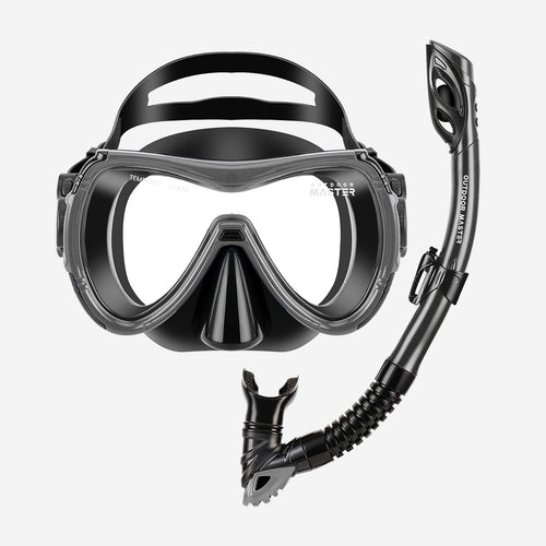 OutdoorMaster MOBULA Snorkeling Set 2 Pieces for Adults