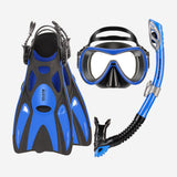 OutdoorMaster MOBULA Snorkeling Set 3 Pieces for Adults, view 3