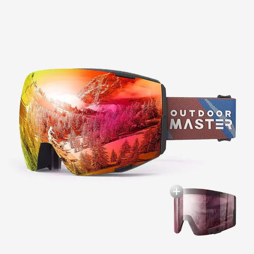 OutdoorMaster Eagle Toric+Cylindrical Ski Goggles
