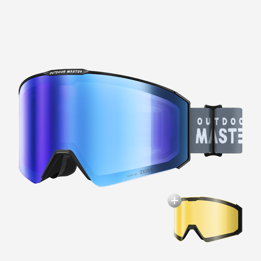 OutdoorMaster FALCON Cylindrical Zeiss Lens Ski Goggles