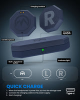 OutdoorMaster MZ04-M Wireless  Drop-in Headphones, view 5