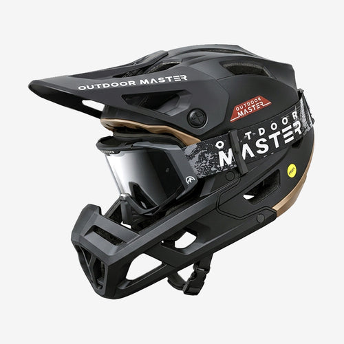 OutdoorMaster RHINO MIPS Helmets + Mustang Goggles Bundle