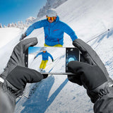 OutdoorMaster Ski Mittens for Women & Men, view 5