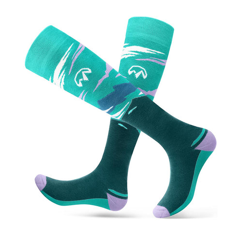 OutdoorMaster Women Cotton Ski Socks