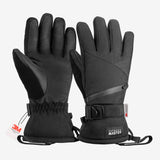 OutdoorMaster 3M Thinsulate Waterproof Ski Gloves for Men & Women, view 6