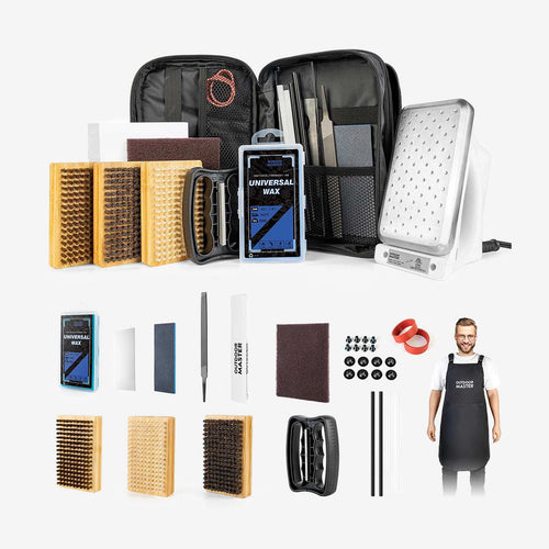 OutdoorMaster Ski & Snowboard Waxing Kit Standard