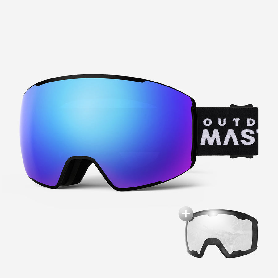 OutdoorMaster VISION Snow Goggles + Lens Bundle